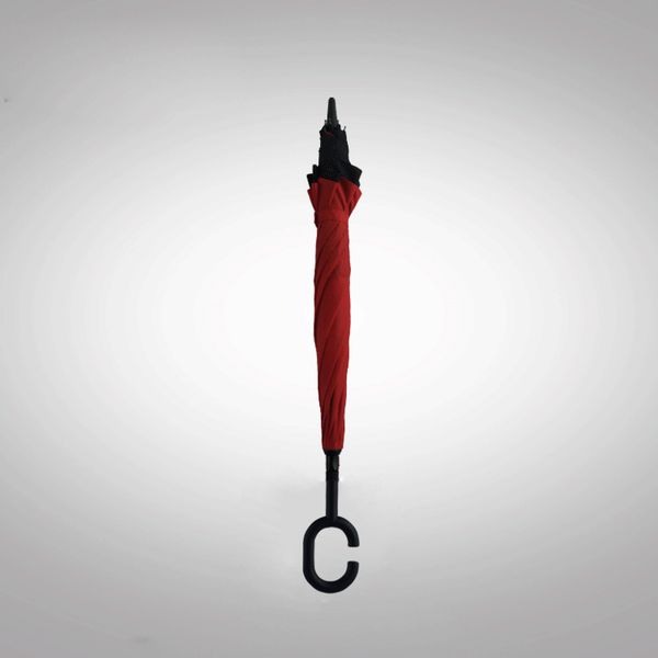 

5color светодиодный зонтик водонепроницаемый светящийся обратный зонтик двойной слой led палкой по безопасности предупреждение для ночного р