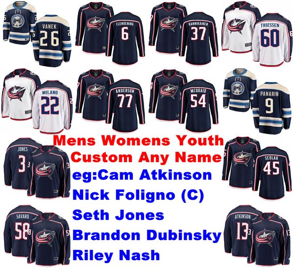 

mens custom columbus blue jackets jerseys markus nutivaara jersey david savard werenski matiss kivlenieks korpisalo hockey jerseys stitched, Black;red