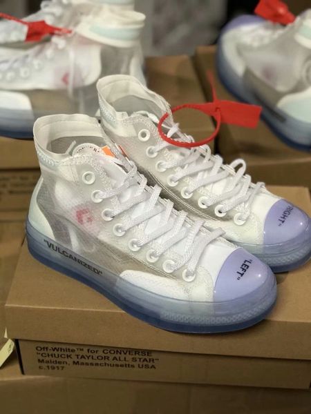 

Патроны Vulcanized Off Conver Canvas 1970 Star Скейтбординг обуви Дизайнер Белых Патронов Мода Повседневная обувь на открытом воздухе кроссовки L39