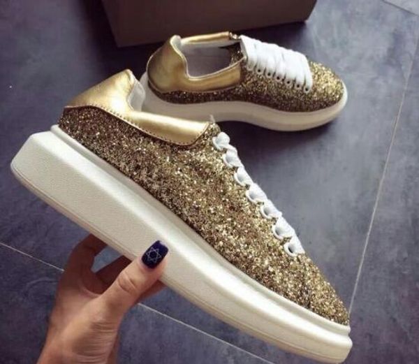 

новый конструктор комфорт красивой девушки женщины алмазного кристалл тапок вскользь кожаные ботинки мужской женских кроссовки чрезвычайно п, Black