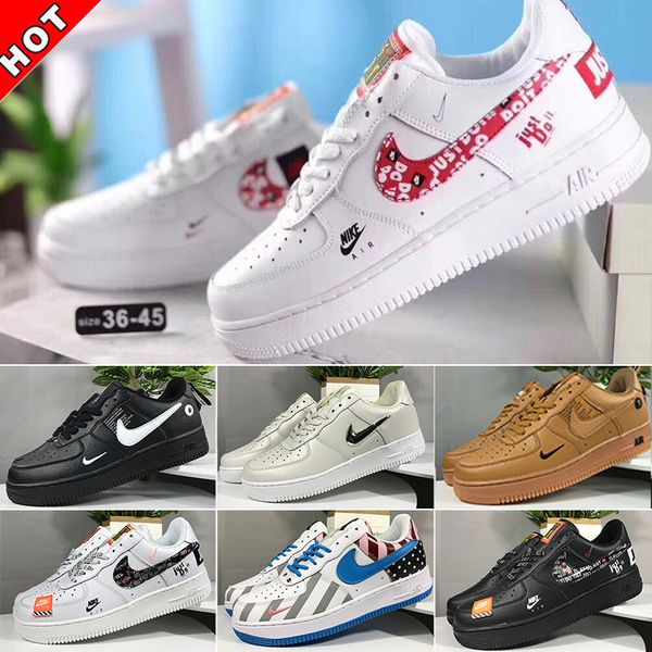 

Оптовая продажа 10X Forces Low Airs подушка 1 One кроссовки для мужчин чистый белый спортивный тренер женская дизайнерская обувь US5. 5-11 JR7K