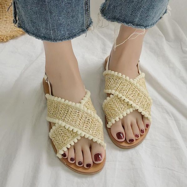 

buckle strap sandals zapatos mujer 2020 women shoes chaussures femme breathable summer shoes woman sandals sandalias femenina, Black