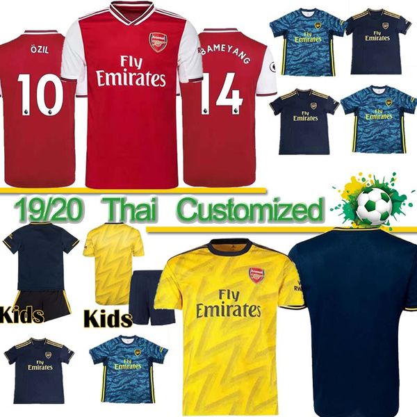

Thai NICOLAS PEPE AR soccer jersey sets MEN kids uniform 2019 2020 football kits 19 20 TIERNEY Camisetas de futbol football shirt soccer