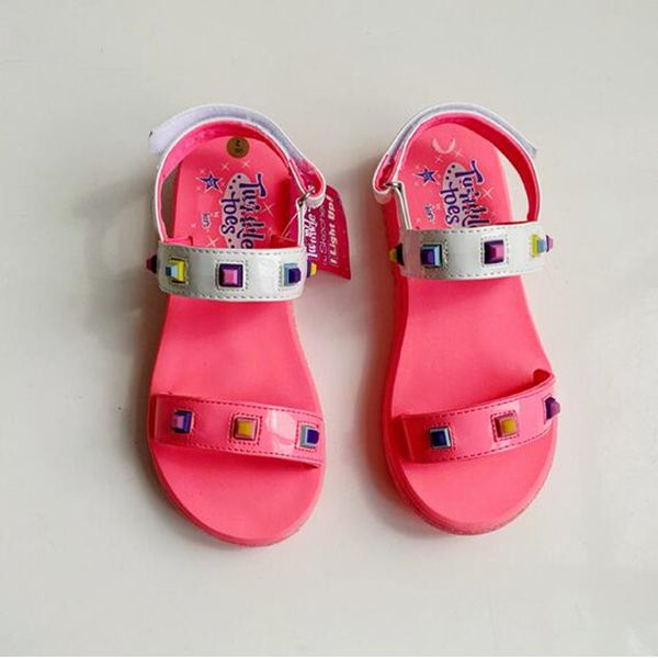 

super light girls sandals look good girls sandals are easy to bend and good quality wear size 11 to  wallvell, Black;red