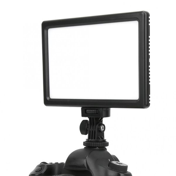 

hd-25 portable led video light fill panel lamp 3200k/5600k dimmable for canon for nikon camera for lamp holder camera tripod