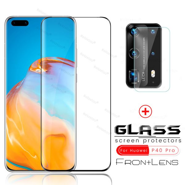 

cases2010 задняя камера + протектор экрана закаленное стекло для huawei p40 lite p30 light pro hauwei p 30 40 pro plus 2020 tremp защитные о