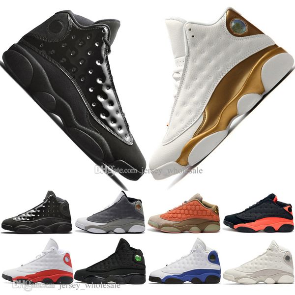

13 13s cap and gown terracotta blush mens basketball shoes cat black infrared flints bred men sports sneakers designer us 5.5-13