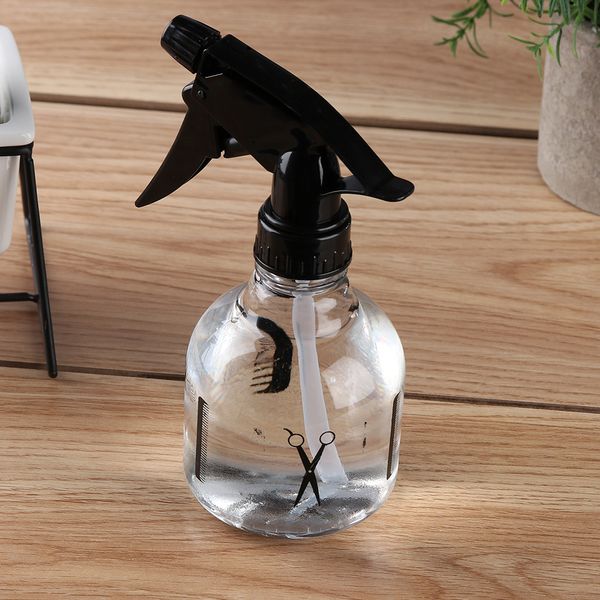 

250ml transparent hairdressing spray bottle water mist sprayer haircut tool tool hair dresser plants flowers spray