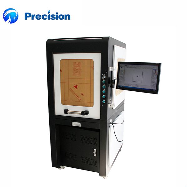

20w cnc close metal fiber laser marking machine for engraving jewelry