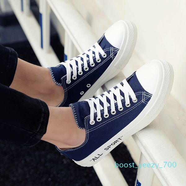 

men ulzzang fashion plimsolls fall plain color women casual shoes 50% teen street outfits spring footwear teenager canvas shoes b70, Black