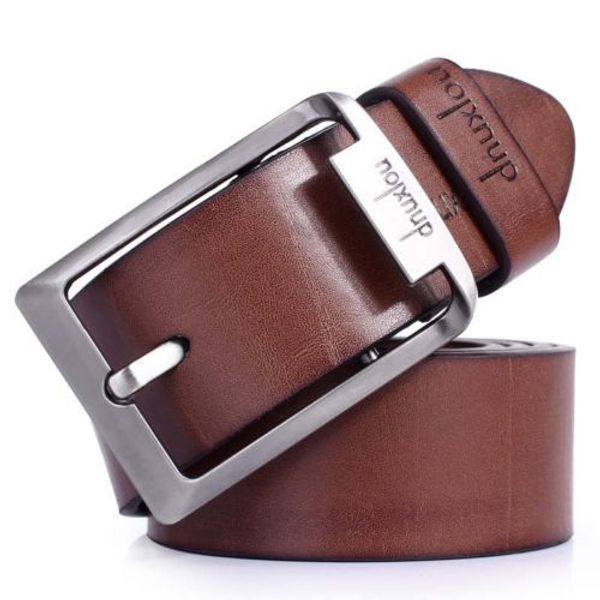 

fashion men's new waistband business casual luxury leather pin buckle belt