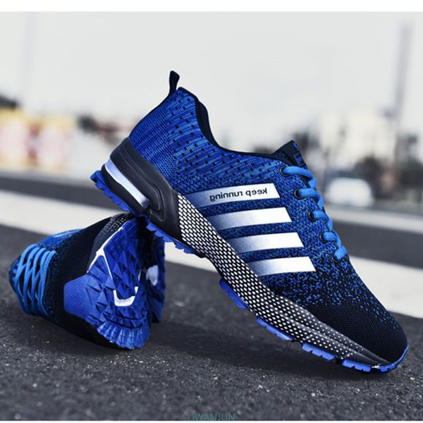 

fashion men's shoes portable breathable running shoes 46 large size sneakers comfortable walking jogging casual 48