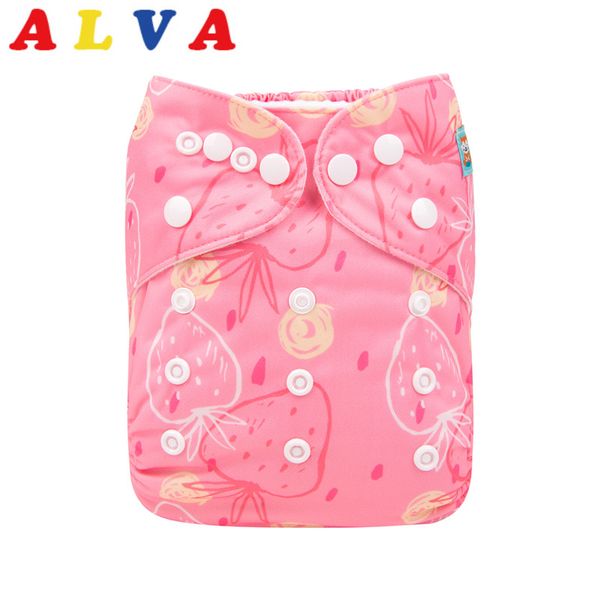 

new arrival alvababy baby cloth diaper reusable modern cloth nappy with 1pc microfiber insert