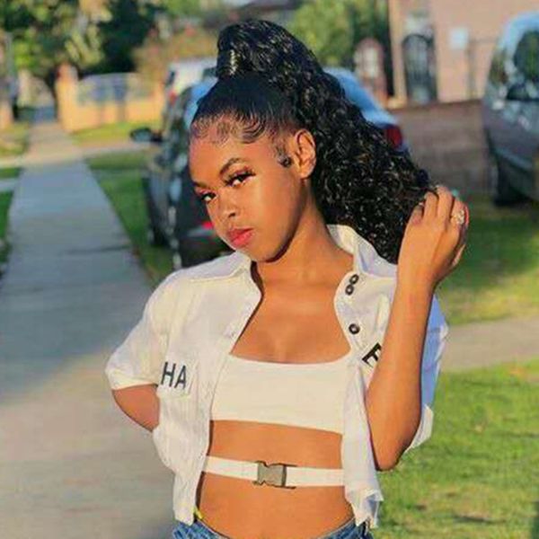 

new african american ponytail clip in black natural afro kinky curly brazilian virgin hair drawstring ponytail hair extensions 120g