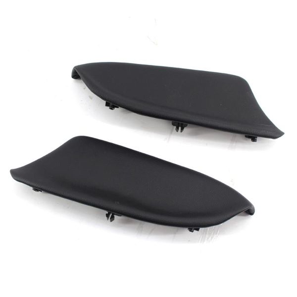

vodool synthetic leather car front rear door panel armrest cover trim auto car accessories for 2008-2012 lhd black