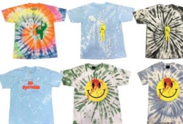 

playboi carti die lit tour tshirts mens tie-dyed travis scott 1 t shirts summer fashion aw astroworld tour vegas shirt dover, White;black