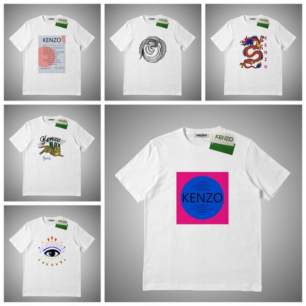 

KENZO Лето Мужская Дизайнерская футболка Мода Стиль Футболка Марка Одежда Футболки Высокого Качества Хип-Хоп Тройники # 678654