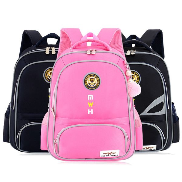 

new fashion primary backpack waterproof for boys and girls school bag mochila