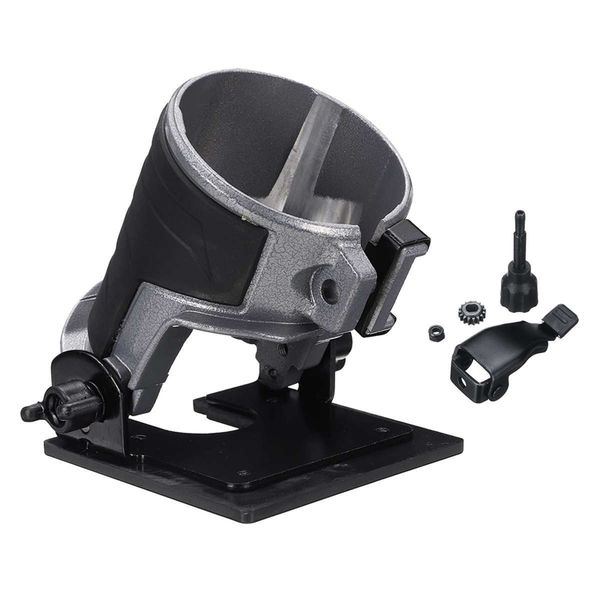 

shgo adjustable balance trimmer base shield wood work shank trim router edge molding metal + plastic power tool parts 8.9x