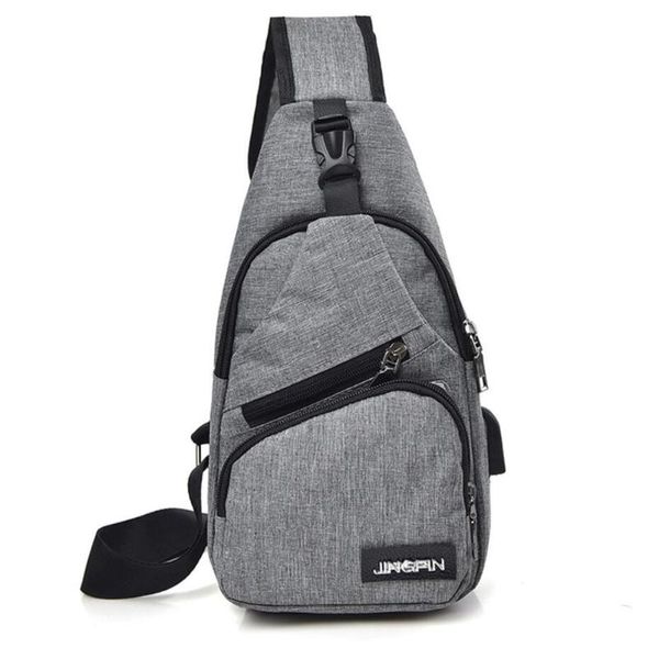 

male shoulder bags usb charging crossbody bags men anti theft chest bag school 2018 casual chest pack short trip messengers bag