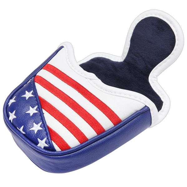 

usa america mallet putter cover fit odyssey #7 putter titleist scotty cameron (mallet putter cover (eagle