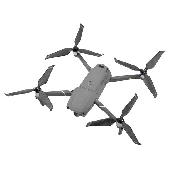 

2 pairs low noise 8743 carbon fiber three blade propellers for dji mavic 2