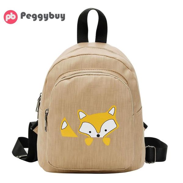 

cartoon print backpack pu leather college shoulder satchel school rucksack ladies girls casual travel bag mochilas mujer