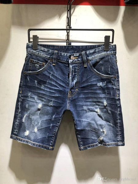 

Wholesale Mens Designer Jeans Cotton Mens Jeans Shorts Trend of The Avant-garde Bottoms Breathable Summer Fashion Designer Jeans