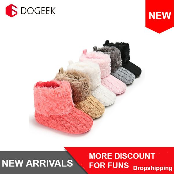

baby boots girl shoes autumn and winter plush baby shoes winter wool boots warm toddler lovely cotton, Black;grey
