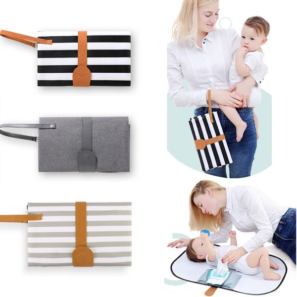 

multifunction portable baby diaper changing mat travel hanging nappy bag
