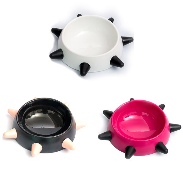 

pet rivet скошенные чаша собака cat прохладный моды чаши еды для подачи воды для снабжения питьевой кошки собаки щенок чихуахуа китти