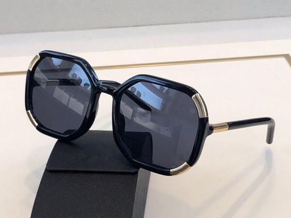 

popular fashion 20 designer sunglasses plate with metal octagon frame trend fashion style bee series spr20x come with case, White;black