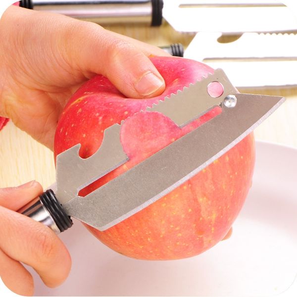 

kitchen more function stainless steel paring knife garden stuff peel organ cutting knife bottle opener multipurpose planer go storage boxes