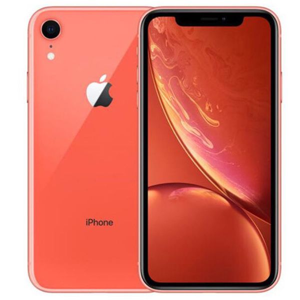 

original refurbished apple iphone xr ios 6.1 inch a12 bionic hexa core 3gb ram 64/128/256gb rom 12mp unlocked smart mobile phone dhl 1pcs