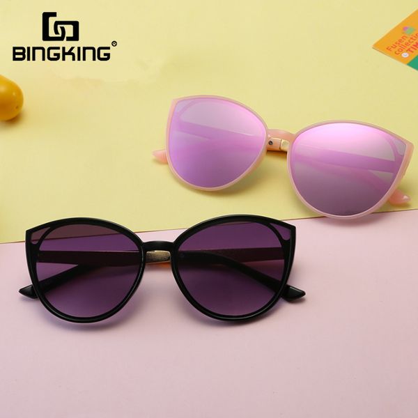 

bingking fashion children kids sunglasses girls boy kids baby child sun glasses vintage retro festival oculos infantil, White;black