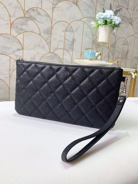 

leather high-quality ladies clutch bag designer zipper handbag fashion casual style zipper bag credit card holder multi-function storage bag