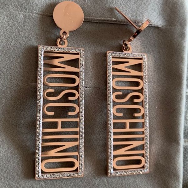 

2019 punk titanium teel ilver long quare diamond tud earring wedding ring for women men lover large jewelry u a de ign