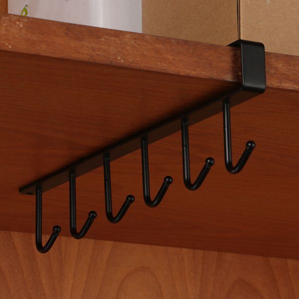 

hook kitchen cup holder firm hang under shelf storage rack organizer 26*7.8cm