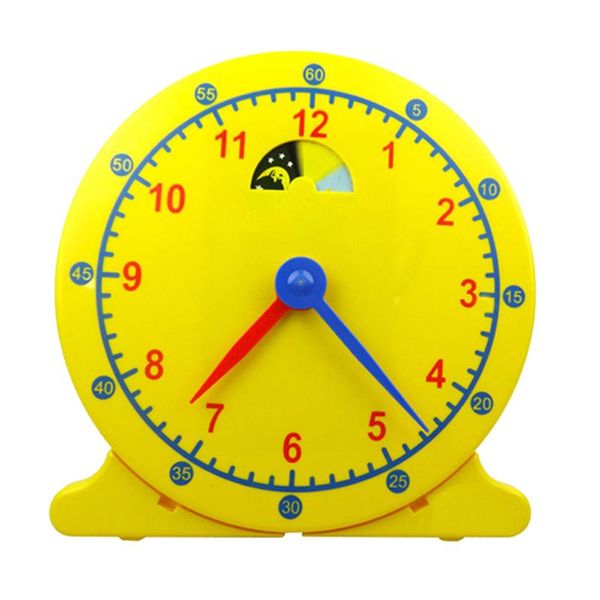 

clock time learner tool creative clock mold perception plastic time mold educational toys for children pupils time toys