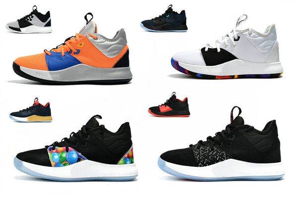 

2019 new paul george pg 3 3s palmdale iii p.george men basketball shoes pg3 starry blue orange red black sports sneakers size 40-46
