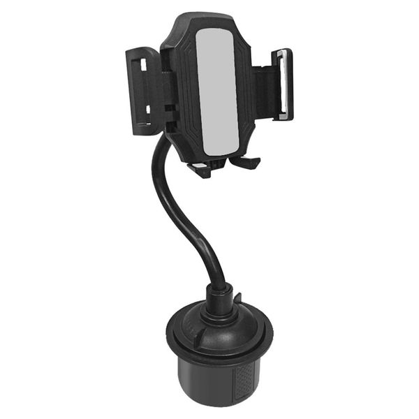 

universal car mount adjustable cup cradle gooseneck arm holder for mobile phone within width 4.1" y20