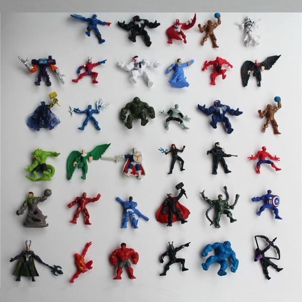 

Spiderman the avenger hulk mini action figure ga hapon gachapon cap ule toy mini figure cute for children chri tma gift toy d0042