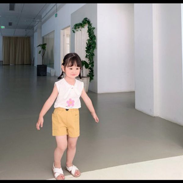 

boys and girls designer short pants children solid color shorts kids casual pants children sport short 2020 new fashion style quality, Black