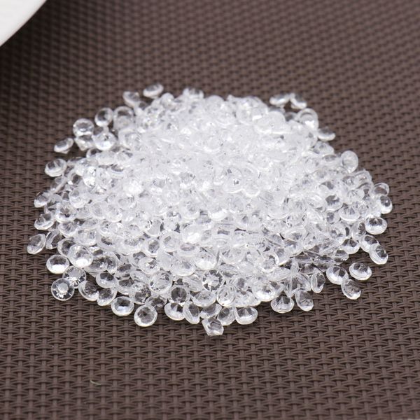 

3000pcs 4.2mm bling crystal acrylic diamond confetti table scatters beads for diy wedding event centerpiece party embellishments other event