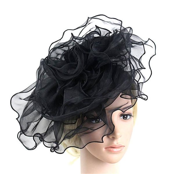 

fedoras hombre women fashion wedding mesh hat fascinator penny ribbons and feathers party elegant hats for women 30ag31. jobaq, White