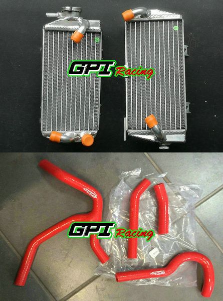 

гпи алюминиевый радиатор + шланг для crf450r crf450 crf 450r 2015 2016 15 16 red