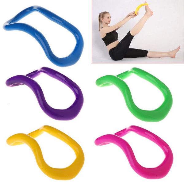 

yoga circle yoga stretching ring women home fitness equipment fascia massage workout pilates bodybuilding exercise