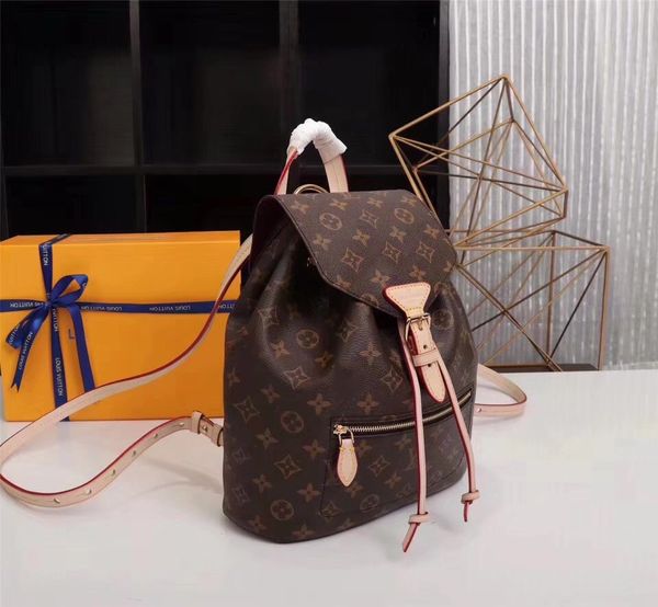 

Fa hion bag luxury bag women canva with oxide kin leather cap ule backpack lady brand bag perone tote backpack ize 25 5 29 9cm