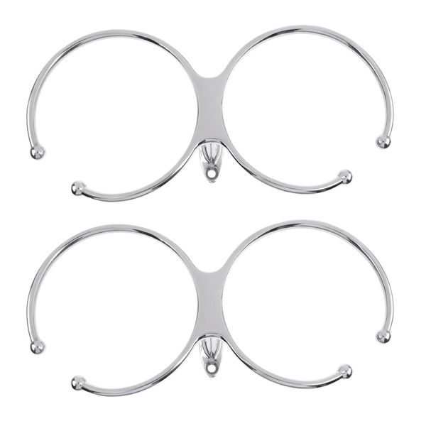 

2 pieces stainless steel boat cup beverage cans drink 2 holder for marine yacht boat rv car trailer