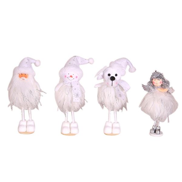 

innovative plush snowman bear angel santa claus christmas tree decorations closet ornaments christmas decorations for home